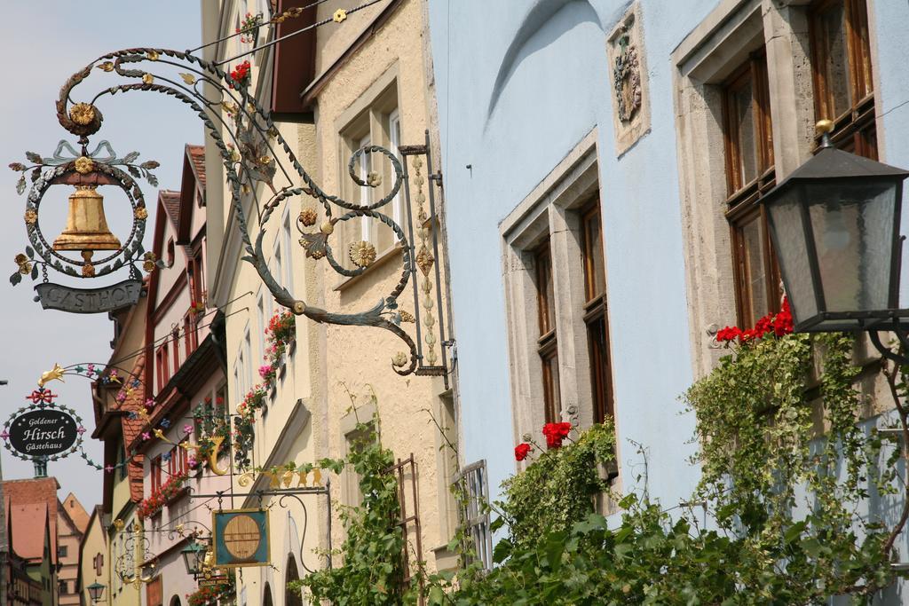 Glocke Weingut Und Hotel Rothenburg ob der Tauber Eksteriør bilde